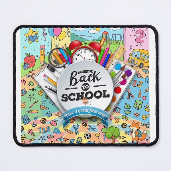 Item preview, Playful Colorful Back to School for Kids designed and sold by HayaasBoutique.