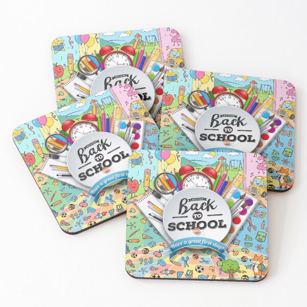 Item preview, Playful Colorful Back to School for Kids designed and sold by HayaasBoutique.