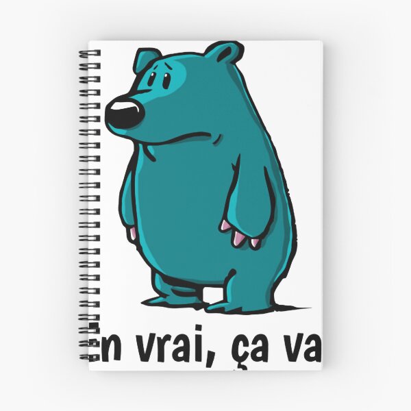 Item preview, Funny Bear - En vrai ça va designed and sold by m-smith-bear.