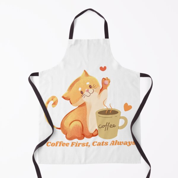 Item preview, Coffee First, Cats Always designed and sold by lailakhalaf.