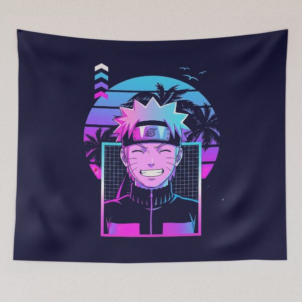 Item preview, Synthwave Smiles and Sunset Palms designed and sold by PRINTATSTUDIO.