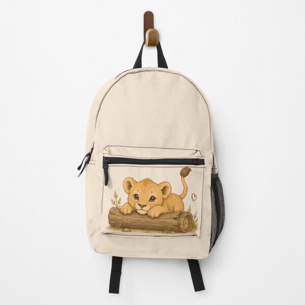 Item preview, Log Explorer Lion Cub designed and sold by MellowMunchkins.