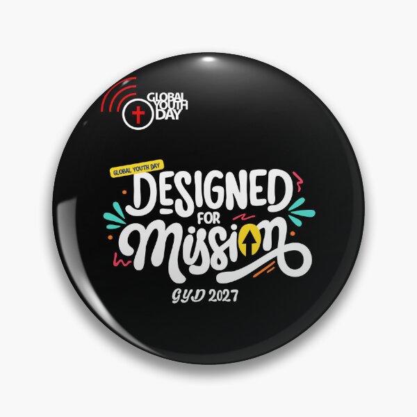 Item preview, GYD 2027 Designed for Mission | GYD 2027 | Global Youth Day | GYD27 | Designed for Mission designed and sold by JohnSit.
