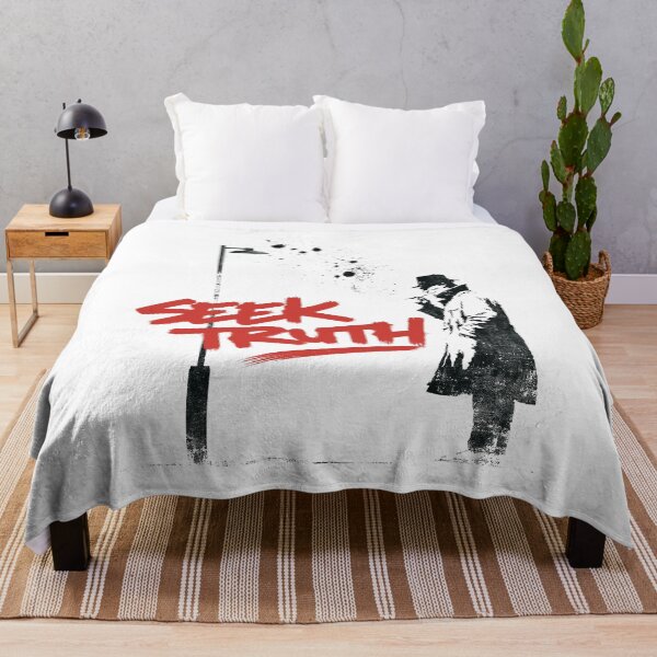 Item preview, Classic Noir Detective Lighting Cigarette Under Shadow Grid designed and sold by EdvvinStudios.