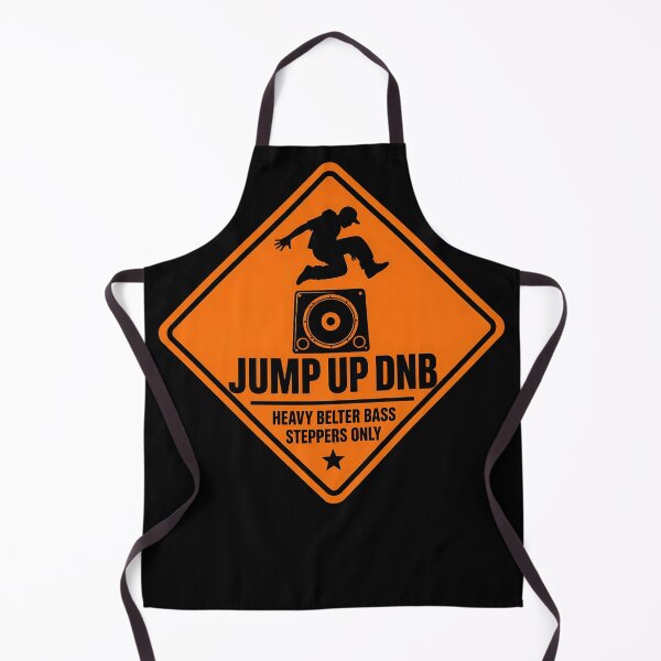 Item preview, Jump Up DNB Heavy Bass Warning Sign designed and sold by ZenRave Designs.