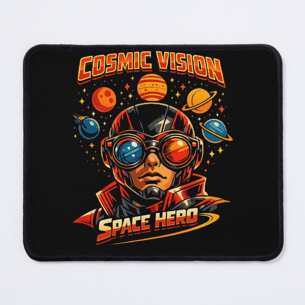 Item preview, Cosmic Vision Space Hero Retro Comic Sci-Fi Vintage Art designed and sold by Shakhbata-1.