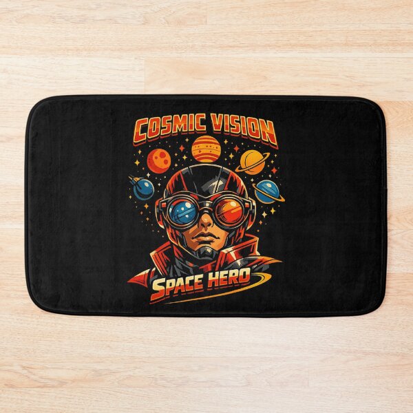 Item preview, Cosmic Vision Space Hero Retro Comic Sci-Fi Vintage Art designed and sold by Shakhbata-1.