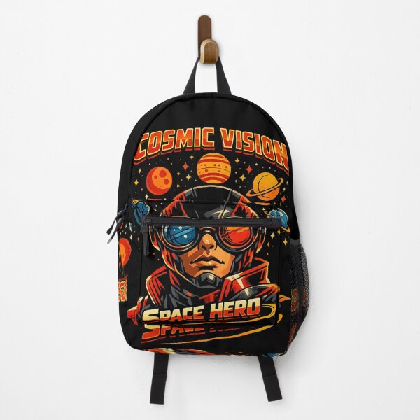 Item preview, Cosmic Vision Space Hero Retro Comic Sci-Fi Vintage Art designed and sold by Shakhbata-1.