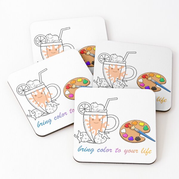 Item preview, Bring Color to Your Life - Strawberry Milkshake Art designed and sold by Mazza-mazza.