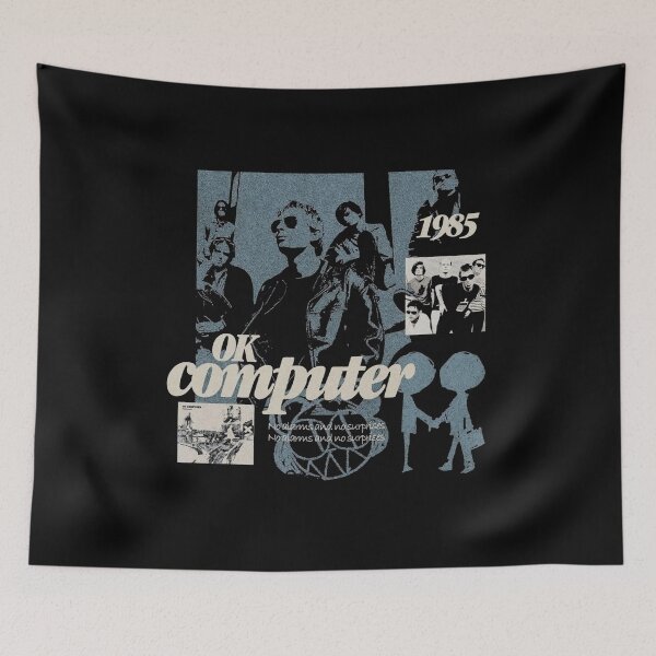 Item preview, Radio Ok Computer Album Cover Fan Art designed and sold by AngieHouckOne.