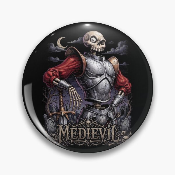 Item preview, Sir Daniel Fortesque Vintage designed and sold by MadShroomPrints.