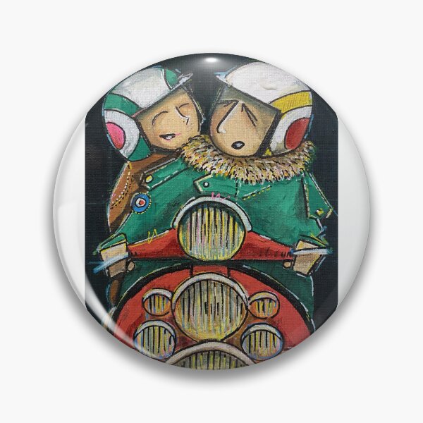 Item preview, Classic Scooter | Retro Scooter Riders | Scooterist, Retro Mod Inspired Art designed and sold by GWARTGB.