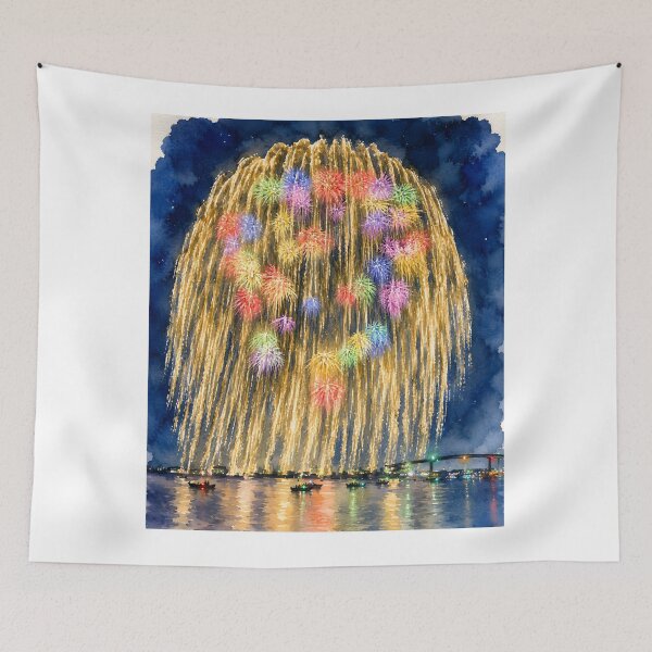 Item preview, Kisarazu Port Festival Fireworks designed and sold by HOMETOWN86.