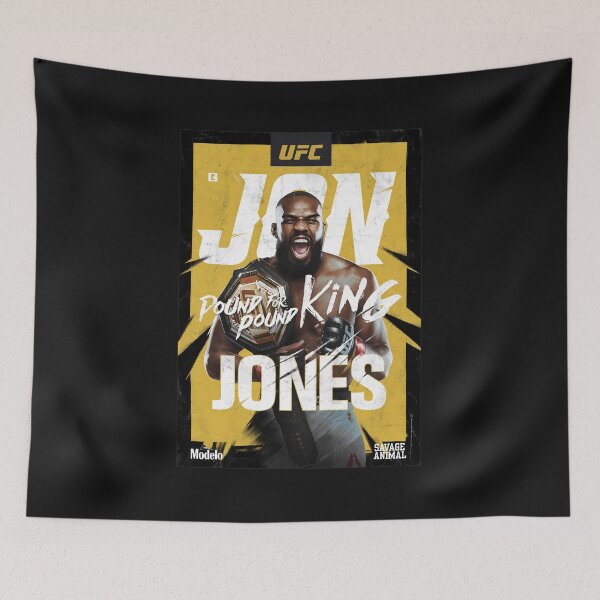 Item preview, Jon Jones Pound for Pound King MMA Art designed and sold by TeeParteaArt.