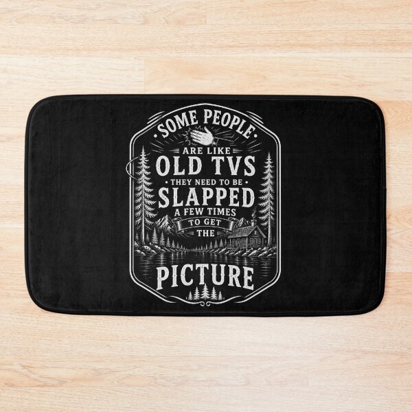 Item preview, Some People Are Like Old TVs Funny Sarcastic Vintage Humor designed and sold by THREE LITTLE BEANS.