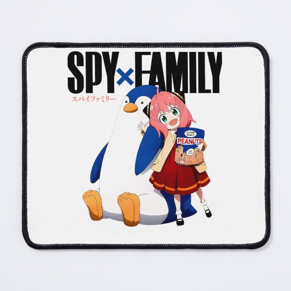 Item preview, Pink Hair Anime Girl Holding Peanut Bag Leaning Large Penguin designed and sold by 4lmyr.