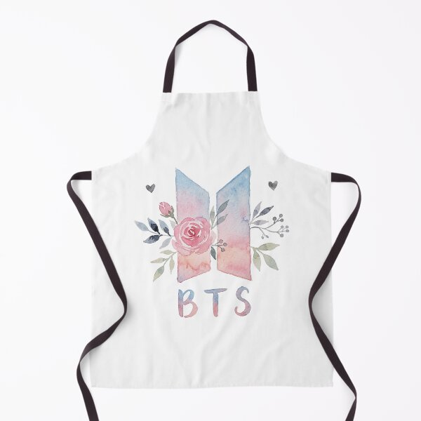 Item preview, BTS Bangtan Boys ARMY Pastel Flower Logo Art Work designed and sold by imsoyoon.