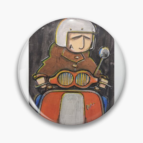 Item preview, Classic Scooter | Retro Scooter Riders | Scooterist, Retro Mod Inspired Art designed and sold by GWARTGB.
