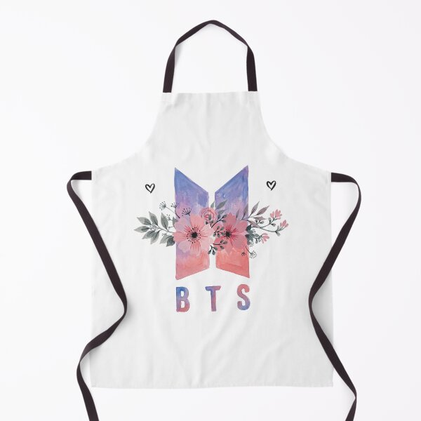 Item preview, BTS Bangtan Boys ARMY Pastel Flower Logo Art Work designed and sold by imsoyoon.