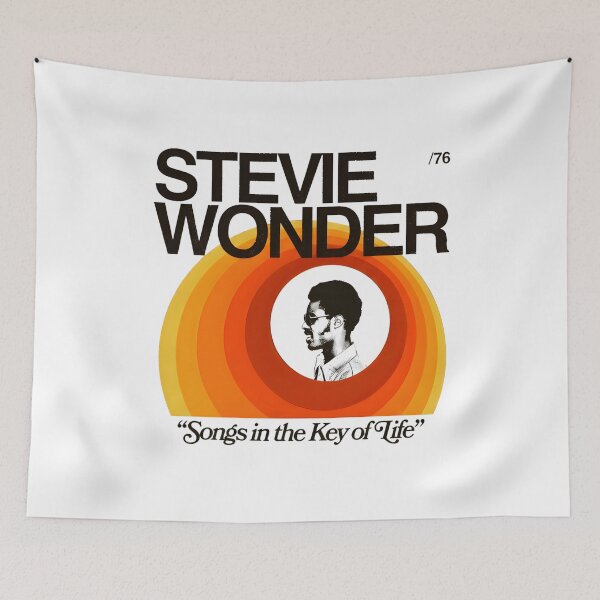 Item preview, Stevie Wonder Songs In The Key Of Life Album Cover Fan Art designed and sold by AngieHouckOne.