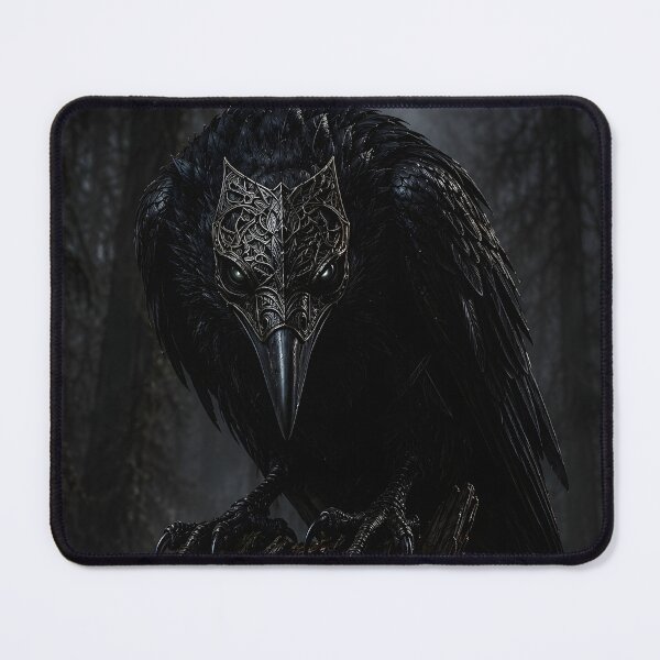Item preview, Mystic Raven of the Ancient Forest designed and sold by Vaelia.