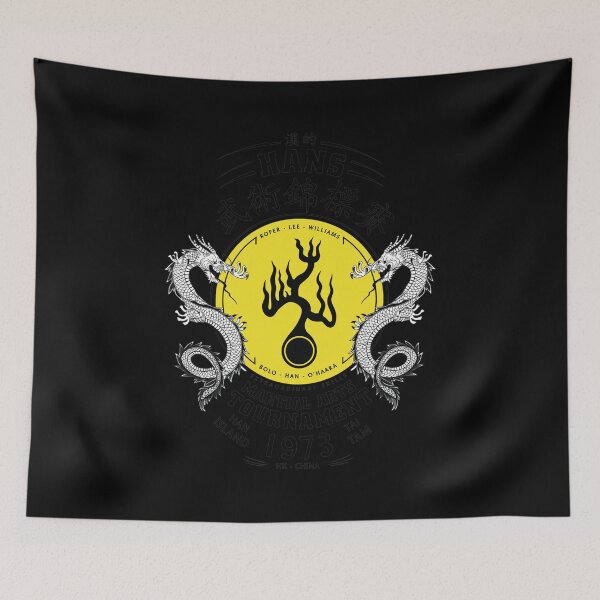 Item preview, Han Martial Arts Tournament 1973 Vintage Dragon designed and sold by Matastuffmerch.