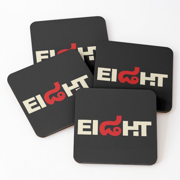 Item preview, Thai Number Eight Modern Lettering Design designed and sold by CHANCHANAI.