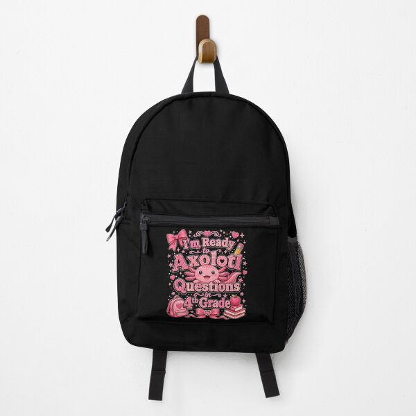 Item preview, I'm Ready to Axolotl Questions in 4th Grade Cute Back to School designed and sold by THREE LITTLE BEANS.