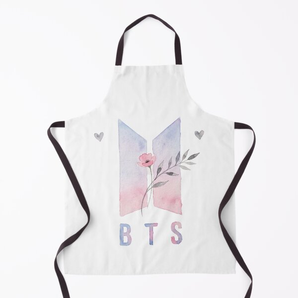 Item preview, BTS Bangtan Boys ARMY Pastel Flower Logo Art Work designed and sold by imsoyoon.