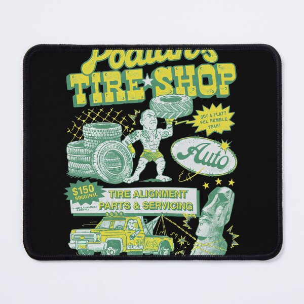 Item preview, Poatan Tire Shop Vintage MMA  designed and sold by Matastuffmerch.