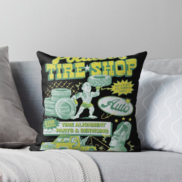 Item preview, Poatan Tire Shop Vintage MMA  designed and sold by Matastuffmerch.