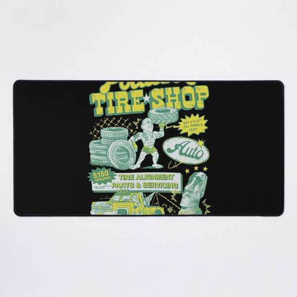 Item preview, Poatan Tire Shop Vintage MMA designed and sold by Matastuffmerch.