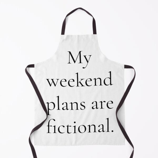 Item preview, My Weekend Plans Are Fictional | Introvert Book Lover Shirt | Funny Reading Quote designed and sold by Creations by lyne.