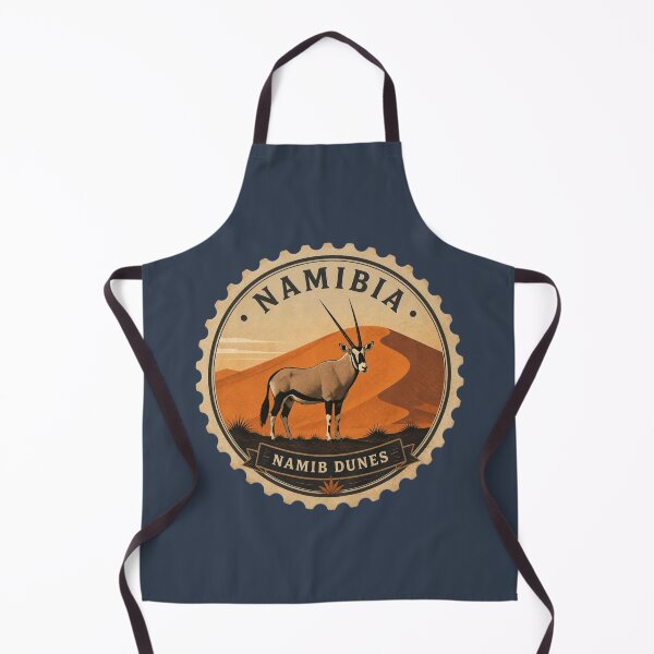 Item preview, Namibia Namib Dunes Oryx Desert Travel Sticker designed and sold by The Digital Compass.