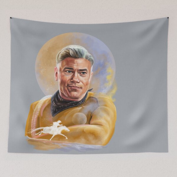 Item preview, Well aging Stellar Cowboy Space Captain Painting designed and sold by AK-Hevonen.