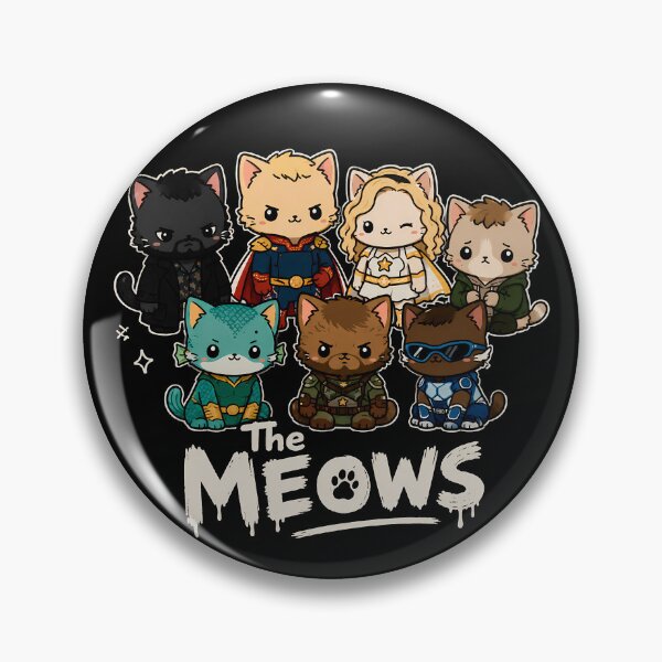 Item preview, The Meows (The Boys) designed and sold by TheSamuraiCat.