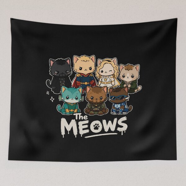 Item preview, The Meows (The Boys) designed and sold by TheSamuraiCat.