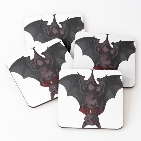Item preview, Gothic Bat with Crimson Cape designed and sold by IllumeInk.