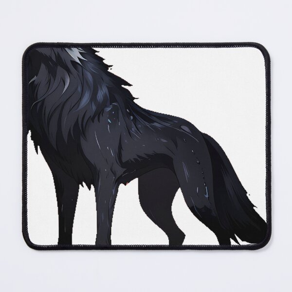 Item preview, Gothic Wolf with Blood Moon designed and sold by IllumeInk.