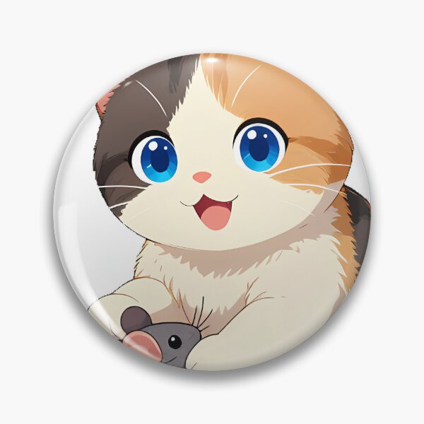 Item preview, Calico Cat with Catnip Mouse designed and sold by pumsquare.