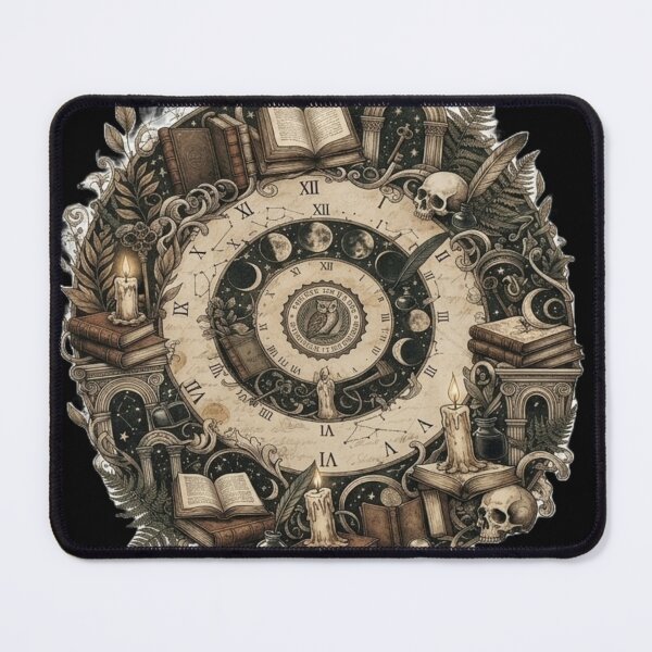 Item preview, The Astrolabe Archivist | Dark Academia Celestial Clockwork designed and sold by Artsformore.