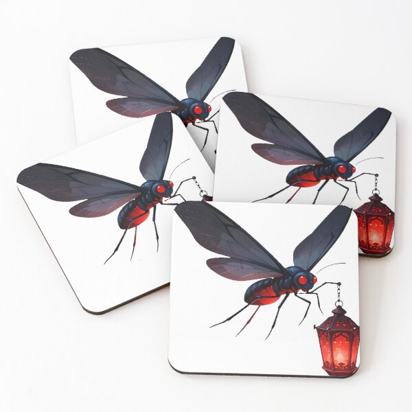 Item preview, Gothic Firefly with Blood Lantern designed and sold by IllumeInk.