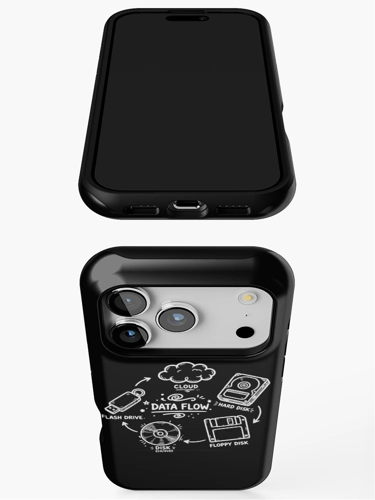 Thumbnail 3 of 4, iPhone Case, Funny Geek Programmer Nerd Developer - Computer Engineering designed and sold by Colorfulman.
