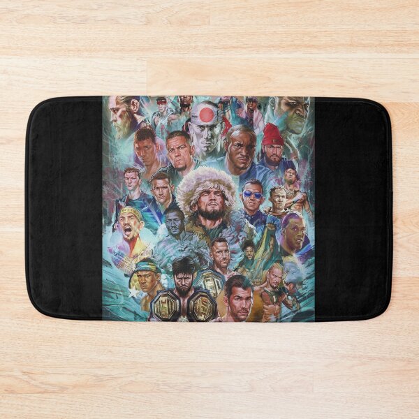 Item preview, Legends of the Octagon Combat Art Collage designed and sold by TypoEmporium.