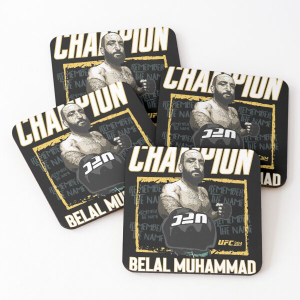 Item preview, Belal Muhammad Welterweight World Champion designed and sold by TypoEmporium.