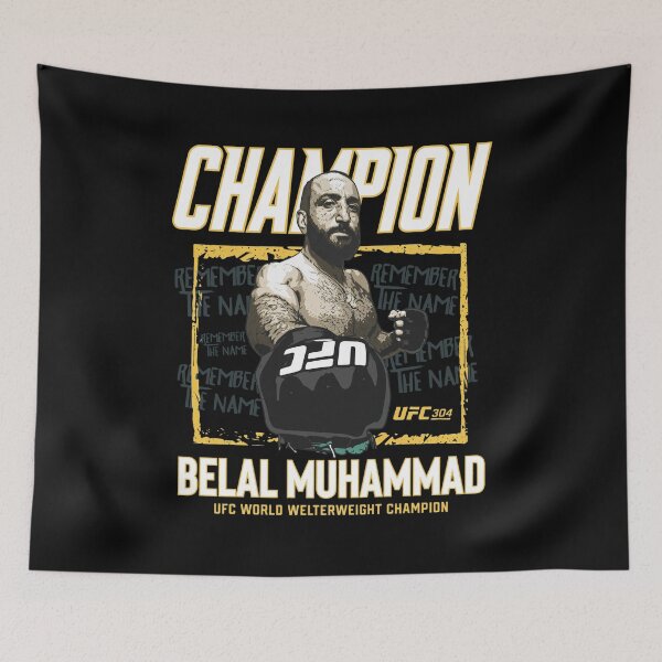 Item preview, Belal Muhammad Welterweight World Champion designed and sold by TypoEmporium.