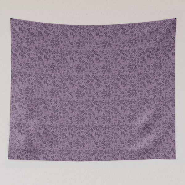 Item preview, Bloodhound Floral Pattern | Elegant Botanical Dog Design Purple designed and sold by WildLakePatterns.