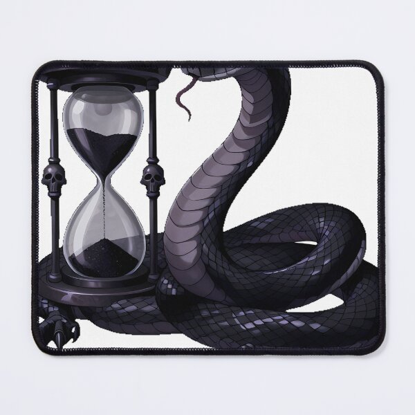 Item preview, Gothic Serpent with Hourglass designed and sold by IllumeInk.