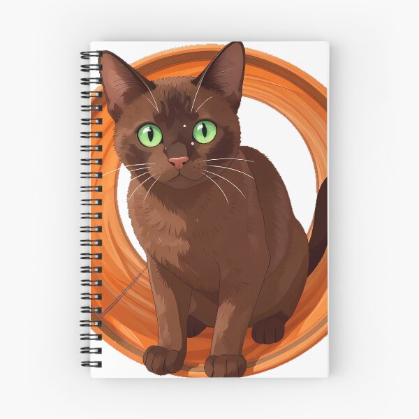 Item preview, Havana Brown Cat with Crinkle Tunnel designed and sold by pumsquare.