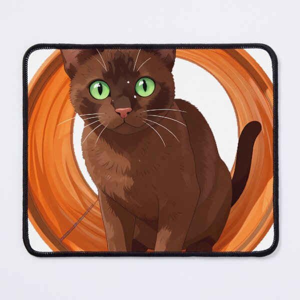 Item preview, Havana Brown Cat with Crinkle Tunnel designed and sold by pumsquare.
